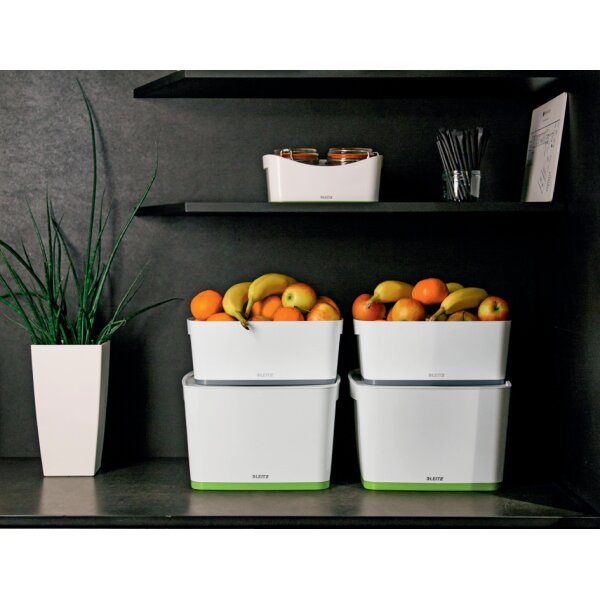 LEITZ Aufbewahrungsbox My Box, 18 Liter, weiss pink