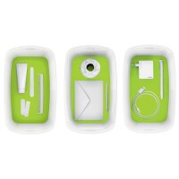 LEITZ MyBox Klein, mit Deckel 5lt 5229-10-54 weiss/grün