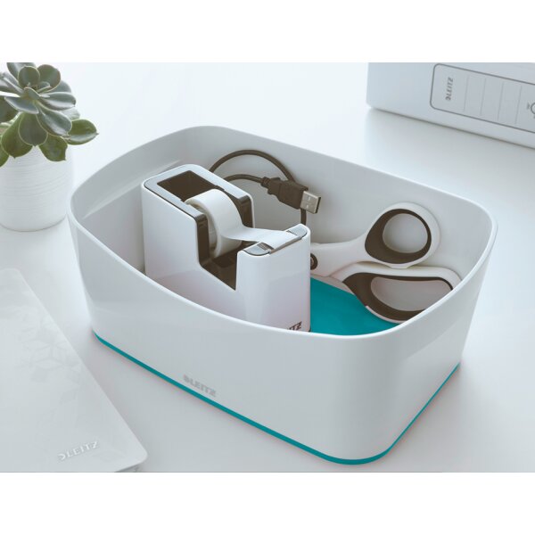 LEITZ Utensilienschale My Box, DIN A5, weiss grau