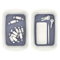 LEITZ Bac de rangement My Box, A5, blanc/gris