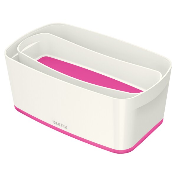 LEITZ Stifteschale My Box, DIN lang, weiss grau
