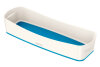 LEITZ MyBox support-coquille 52581036 blanc/bleu