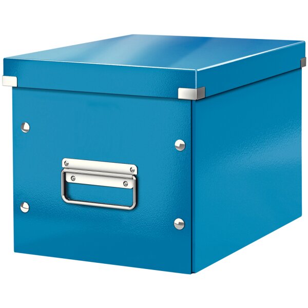 LEITZ Ablagebox Click & Store WOW Cube L, blau