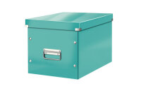 LEITZ Click&Store WOW Cube-Box L 61080051 eisblau...