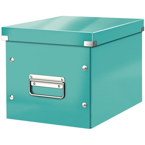 LEITZ Boîte de rangement Click & Store WOW Cube L, violet