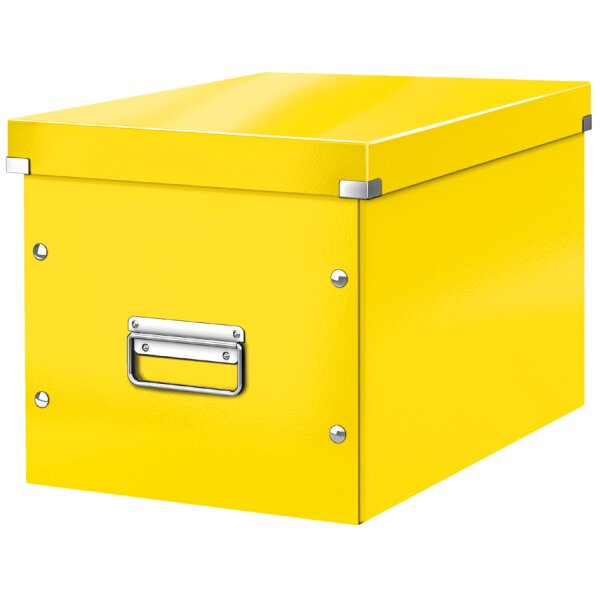 LEITZ Ablagebox Click & Store WOW Cube M, schwarz