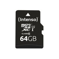 INTENSO Micro SDXC Card PREMIUM 64GB 3423490 with...