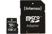 INTENSO Micro SDXC Card PREMIUM 128GB 3423491 with...