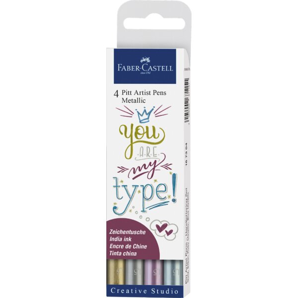 FABER-CASTELL Feutre à lencre de Chine PITT artist pen