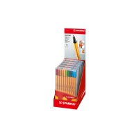 STABILO Fineliner Point 88 0.4mm 8820-03 20 couleurs, box