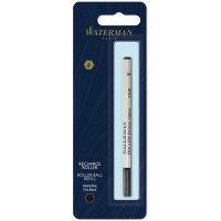 WATERMAN Recharge pour stylo roller, tracé: F, noir