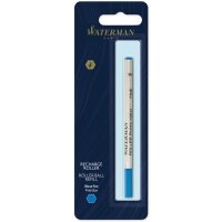 WATERMAN Recharge pour stylo roller, tracé: F, bleu