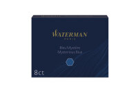 WATERMAN Tintenpatronen S0110910 blau schwarz 8 Stück