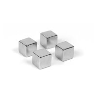 TRENDFORM Magic Magnets CUBE MM2010 4er Set silber