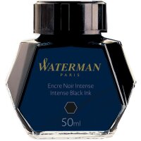 WATERMAN Flacon dencre, contenu: 50 ml en verre, noir