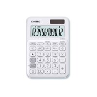 CASIO Calculatrice Mini MS20UCWE 12 chiffres blanc