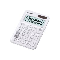 CASIO Calculatrice Mini MS20UCWE 12 chiffres blanc