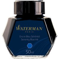 WATERMAN Tinte, florida blau, Inhalt: 50 ml im Glas