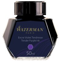 WATERMAN Flacon dencre, contenu: 50 ml, en verre, violet