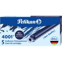 PELIKAN Tinte 4001 GTP/5 310607 blauschwarz 5 Stück