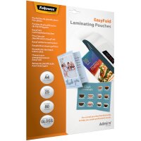 Fellowes Laminierfolientasche, mit Falz, DIN A3, 160 mic