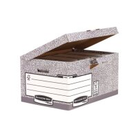 FELLOWES BankersBox Klappdeckel Maxi 1181501 grau/weiss...
