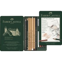 FABER-CASTELL PITT MONOCHROME Set petit, étui de...