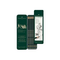 FABER-CASTELL Bleistift CASTELL 9000 119063 Metalletui 6...