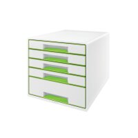 LEITZ Schubladenbox WOW Cube A4 5214-20-54...