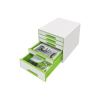 LEITZ Schubladenbox WOW Cube A4 5214-20-54...