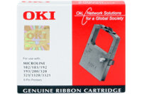 KORES Ruban nylon noir R9/422 p. Oki ML 590/591 8mmx1,6m