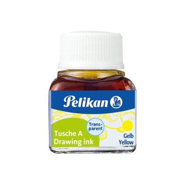 PELIKAN Tusche 10ml 523/5 gelb