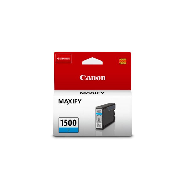 CANON Cartouche dencre cyan PGI-1500C MAXIFY MB2050/MB2350 300 p.