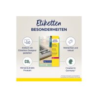 AVERY ZWECKFORM Typenschild-Labelst. 210x297mm L6013-8...