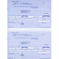 ELVE Ries 100 "lettres de change" mit "traite normalisée"