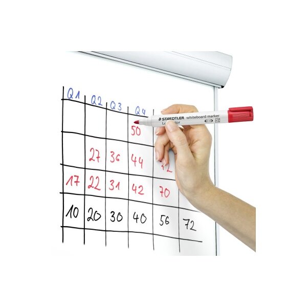 STAEDTLER Whiteboard Marker 2mm 351-2 rouge