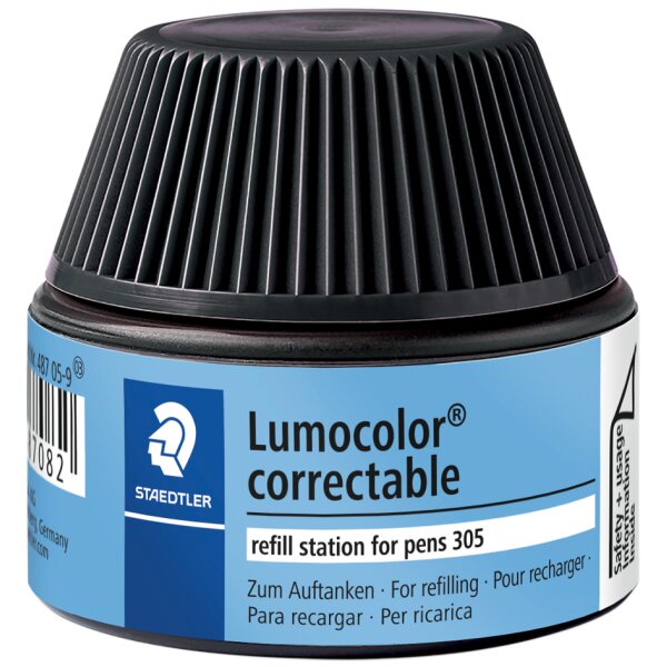 STAEDTLER Lumocolor Refill-Station non-permanent, schwarz