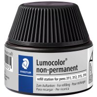 STAEDTLER Lumocolor Refill-Station non-permanent, schwarz