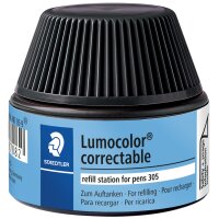 STAEDTLER Lumocolor Refill-Station non-permanent, schwarz