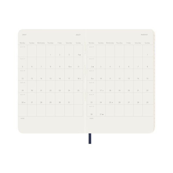 MOLESKINE Agenda Classic Pocket 2027 DSB2012DC2Y27 1J/1P saphir SC 9x14cm