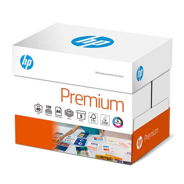 HP Premium Premiumpapier hochweiss A3 80g - 1 Karton (2500 Blatt)
