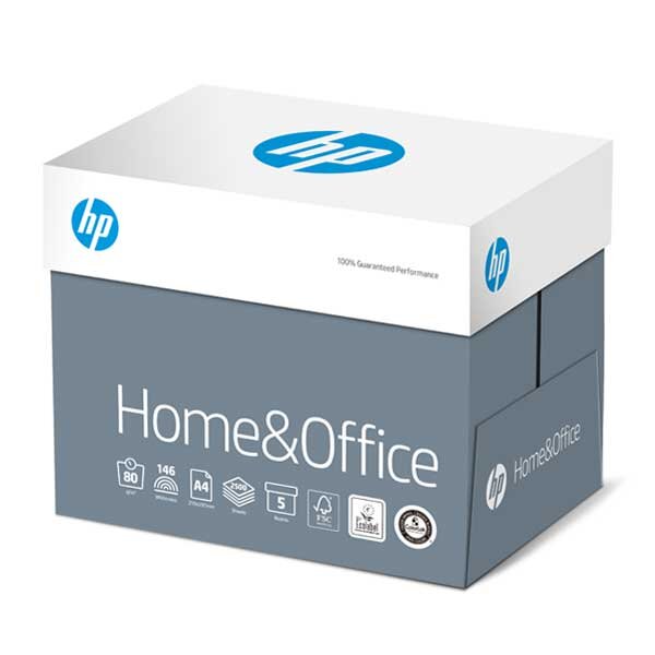 HP Home &amp; Office Papier Universel blanc A4 80g - 1 Carton (2500 Feuilles)