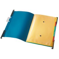 LEITZ dossier mobile suspendu Divide it up, A4, bleu,