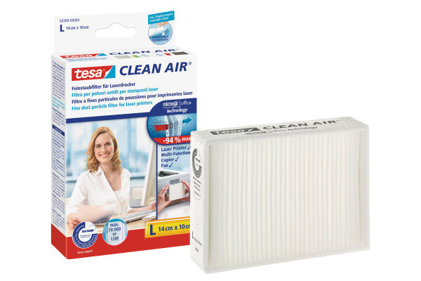 TESA Feinstaubfilter Clean 503800000 Air L, 14x10cm