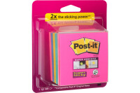 POST-IT Super Sticky Würfel 76x76mm 2028SSRBWC multicolor 440 Blatt
