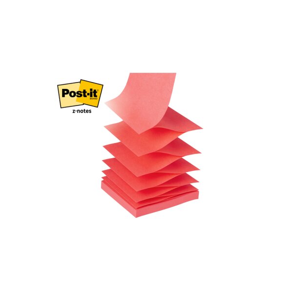 Post-it Super Sticky Z-Notes Spender "BEAR", weiss, best&uuml;ckt