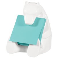 Post-it Distributeur Z-Notes Super Sticky BEAR, blanc