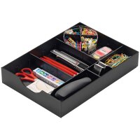 styro Unterteilungs-Set styrodoc, 2 Querstege, schwarz