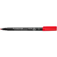 STAEDTLER Marqueur permanent 314B Lumocolor, rouge