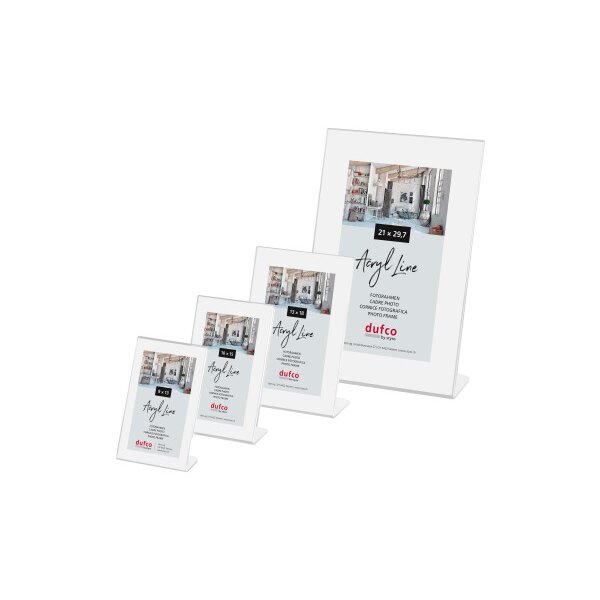 DUFCO Acryl-Bilderrahmen 13x18cm 1420.60213 hoch